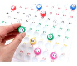 Plateau 1 à 90 Contrôle Tirage Loto Grand Modèle Pour Boules 22 Mm (sans Boules)