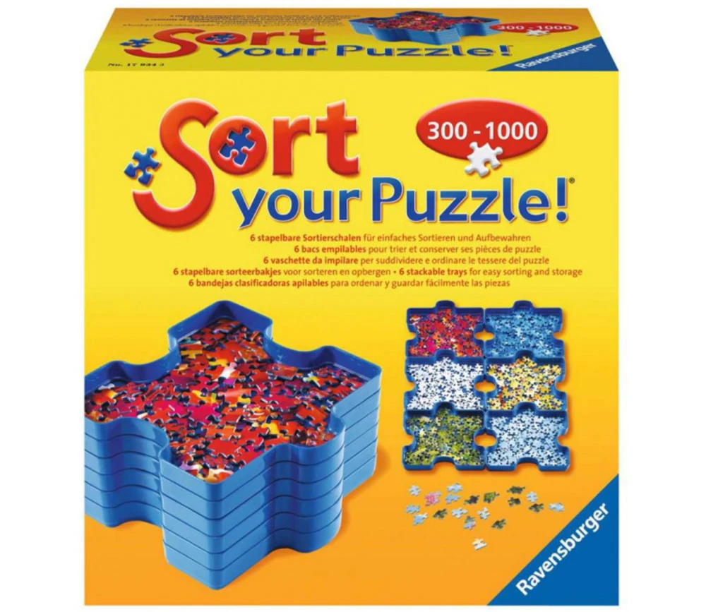 6 Plateaux Trieurs Pièces Puzzle RAVENSBURGER – Image 2