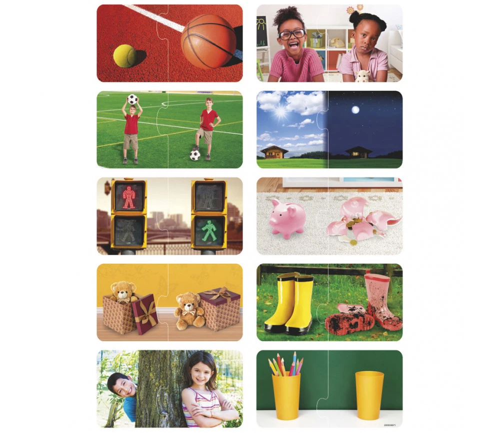 Puzzle Les Duos Contraires Plastique