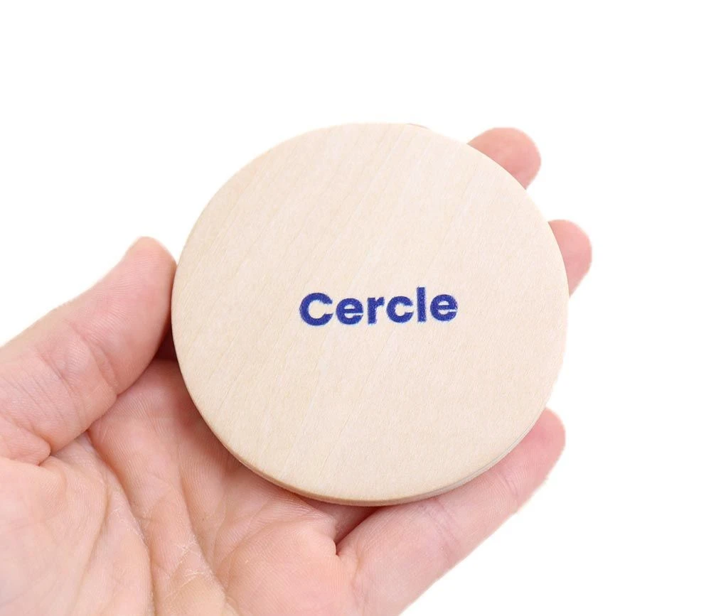 Puzzle En Bois 9 Formes Géométriques – Image 3