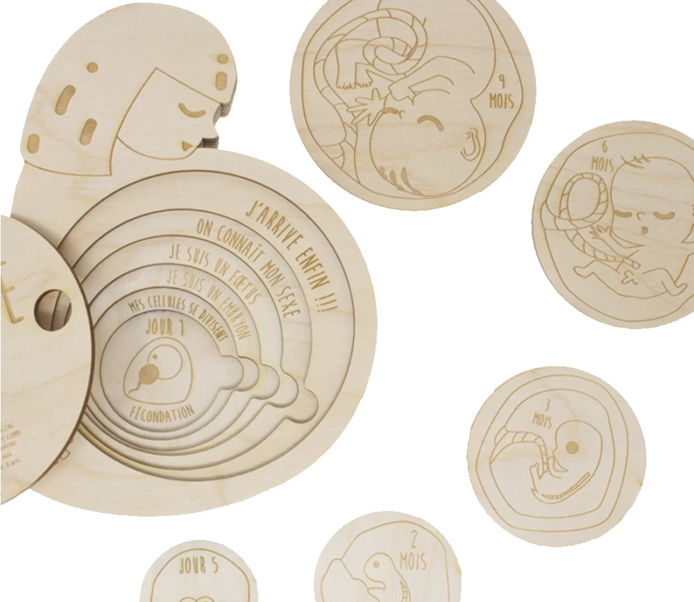 Puzzle La Grossesse - 9 Mois Dans Le Ventre