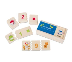 Puzzles En Bois : J'apprends Les Chiffres - Cognito