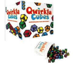 Qwirkle Cubes - Version Cubes Dés à Jouer Jeu Formes Et Couleurs