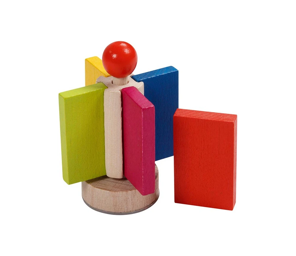 Rallye Dominos Bois Arc En Ciel - 247 Tuiles De 4 X 2.2 Cm – Image 5