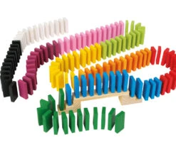 Rallye Dominos Bois Arc En Ciel XXL - 560 Tuiles