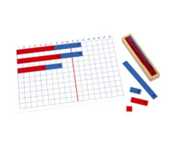 Réglettes Calcul Additions Montessori Avec Plateau