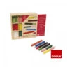 Réglettes En Bois Cuisenaire 1 à 10 Cm - Bâtonnets Bois Goula