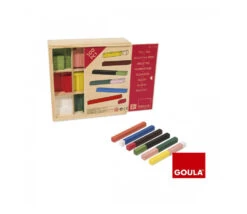 Réglettes En Bois Cuisenaire 1 à 10 Cm - Bâtonnets Bois Goula