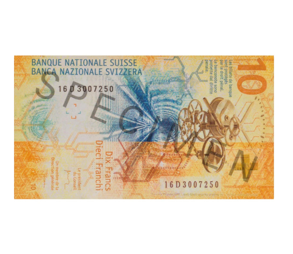 Set 55 Billets Franc Suisse Factices Pour Jeux Argent Très Réalistes – Image 12