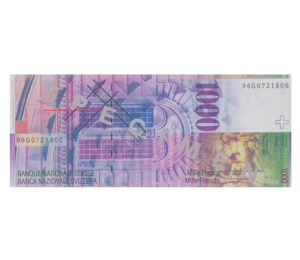 Set 55 Billets Franc Suisse Factices Pour Jeux Argent Très Réalistes – Image 14