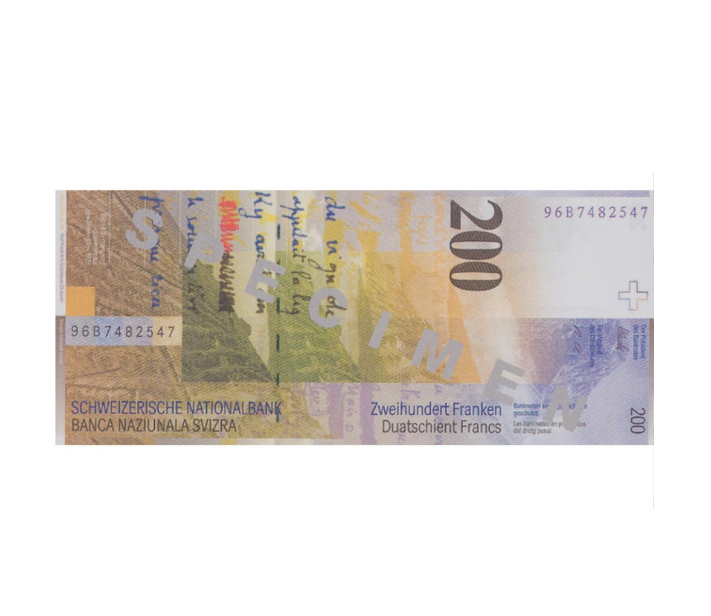 Set 55 Billets Franc Suisse Factices Pour Jeux Argent Très Réalistes – Image 3