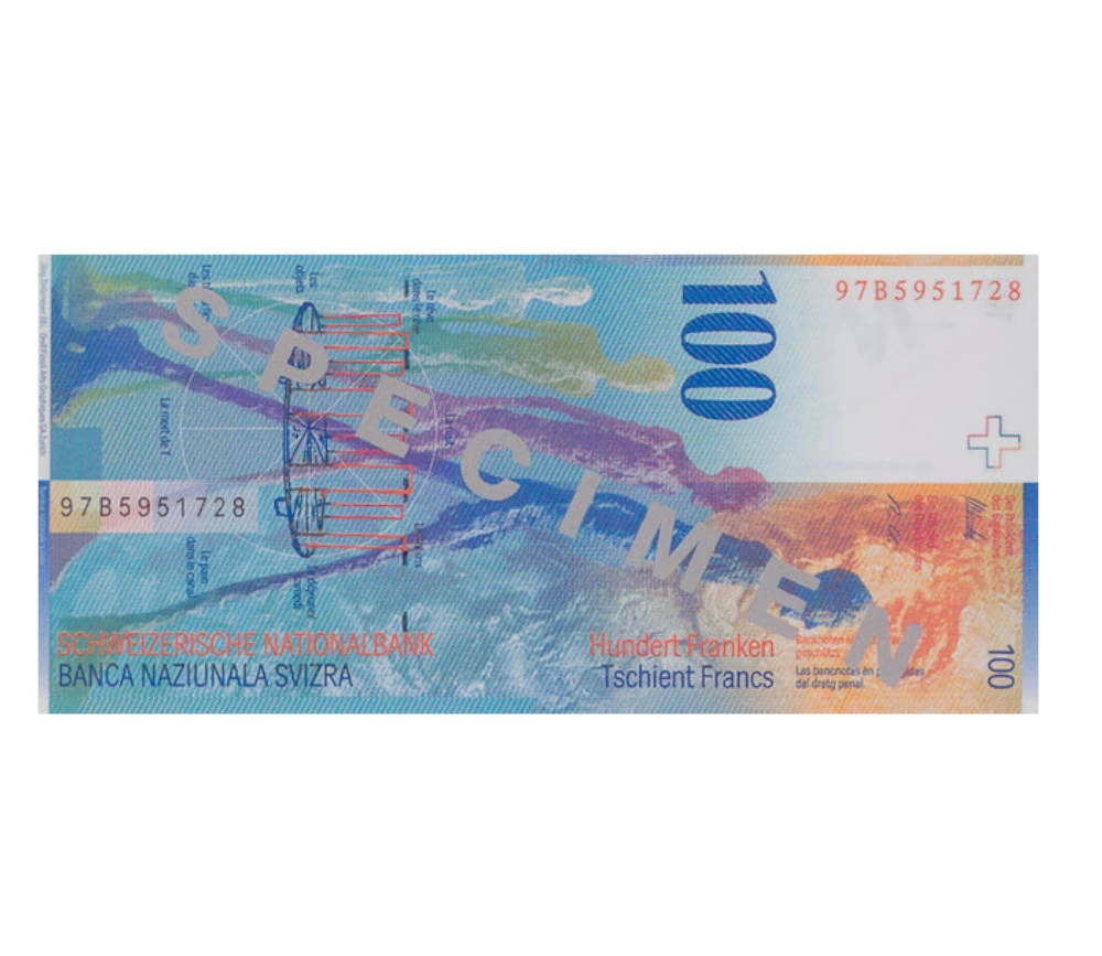 Set 55 Billets Franc Suisse Factices Pour Jeux Argent Très Réalistes – Image 8