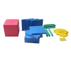Set De Calcul Décimal Base 10 - 121 Pièces Encastrables Replastic