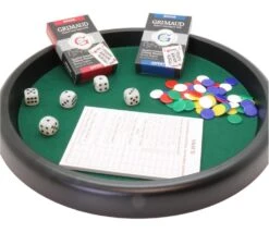 Set Piste Multi-jeux Tradition : Cartes Et Dés