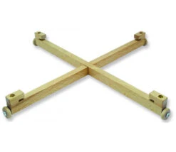 Support Tournant En Bois De 40 Cm Pour Plateau De Jeu 35.5 Cm