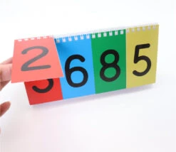 Système Décimal Avec Chiffres Rabattables 24 Cm