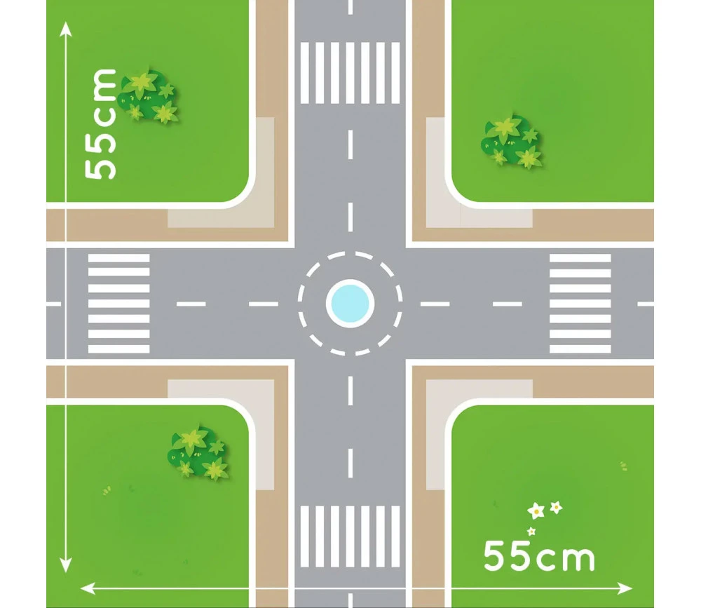 Tapis De Jeu Ville Carrefour 55 Cm Pour Jeux – Image 3