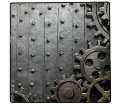 Tapis De Jeux 40 X 40 Cm Motif Engrenage