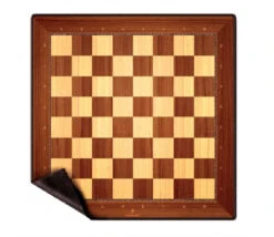 Tapis D'échecs 50 X 50 Cm Style Bois