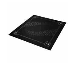 Tapis Jeu 60 X 60 Cm Belote Avec Grille Noir Pique Forest