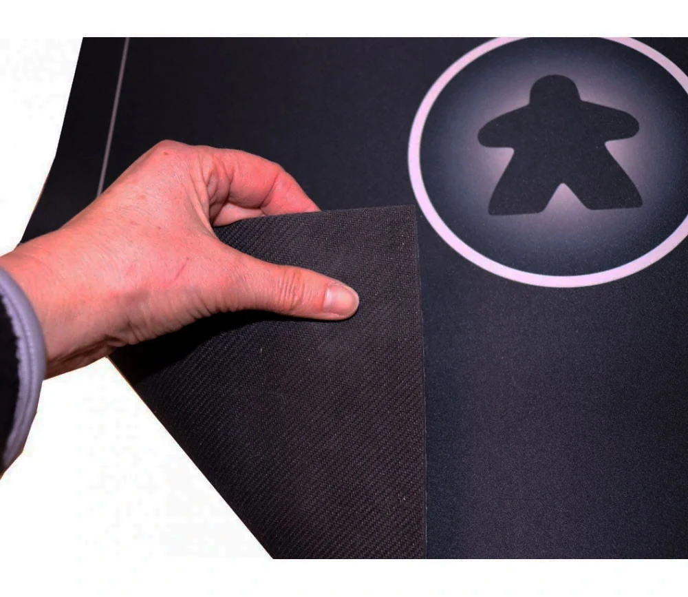 Tapis Meeple Noir Multijeux 60x60 Cm – Image 3