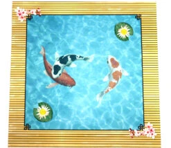 Tapis Multijeux 60x60 Cm Bassin Japonais