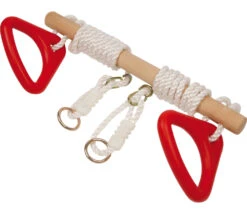 Trapèze Avec Anneaux Pour Portique Balançoire