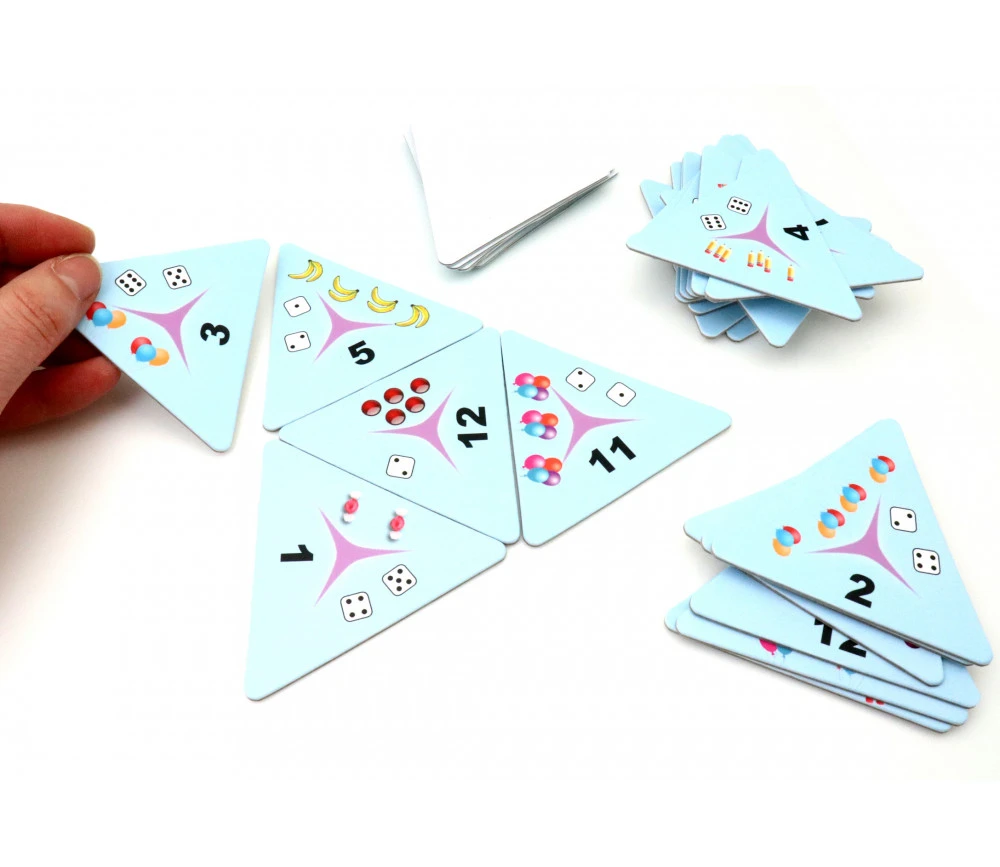 Tri-dominos De 1 à 12 - Chiffres, Points Et Objets – Image 2