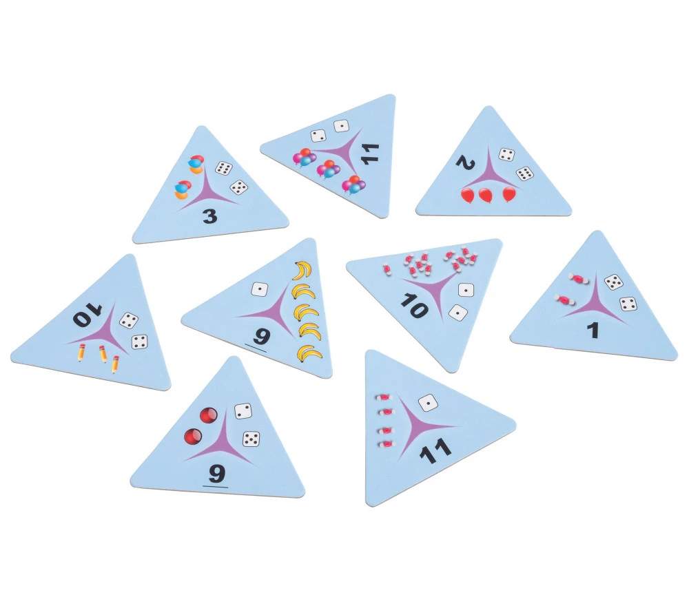 Tri-dominos De 1 à 12 - Chiffres, Points Et Objets – Image 6