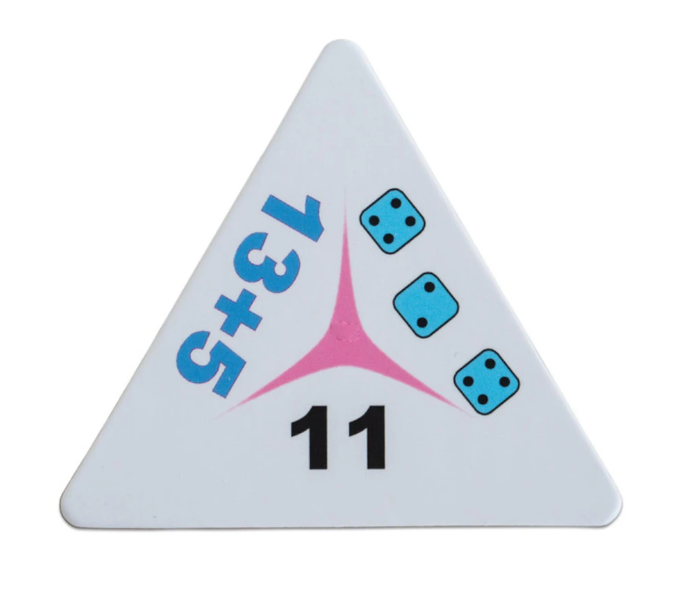 Tri-dominos De 1 à 20 Addition Soustraction Chiffres Et Points. – Image 6